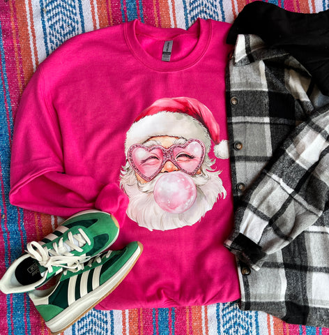 Unisex Sweatshirt - Santa Bubble Gum