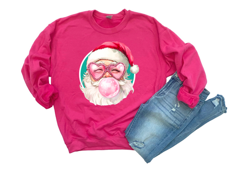 Unisex Sweatshirt - Santa Bubble Gum