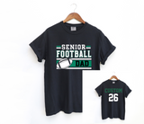 Unisex Short Sleeve T - Senior Football Mom or Dad (Customizable)