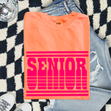 Unisex Short Sleeve T - Senior Stripes (Customize)