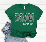 Custom Shadow Stripes - Unisex Short Sleeve T