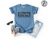 Unisex Short Sleeve T - Simpson Checkered