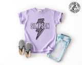 Unisex Short Sleeve T - Simpson Lightning
