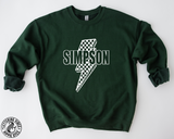 Unisex Short Sleeve T - Simpson Lightning