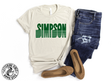 Unisex Short Sleeve T - Simpson Stripes