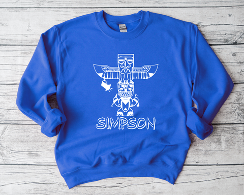 Unisex Short Sleeve T - Simpson Totem Pole