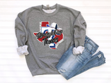 Unisex Sweatshirt - Straight Up Texas