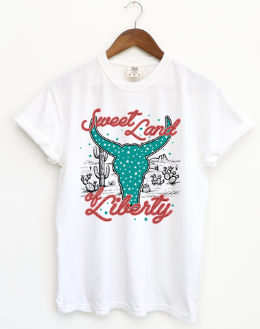 Unisex Short Sleeve T - Sweet Land Of Liberty