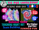 Tie Dye Workshop