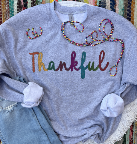 Unisex Sweatshirt - Thankful Yarn
