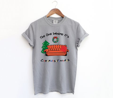 Unisex Short Sleeve T - The One Where It's Christmas