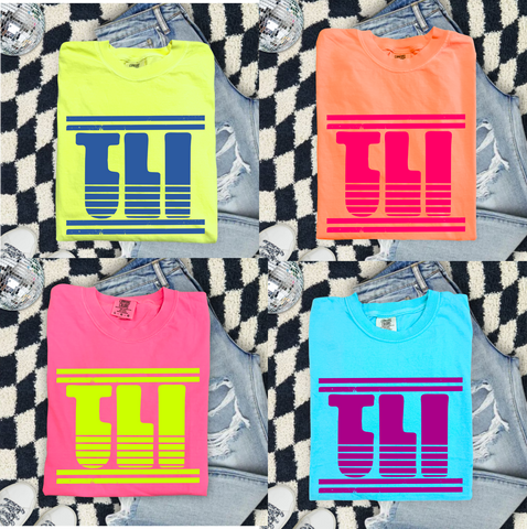 Unisex Short Sleeve T - TLI Stripes