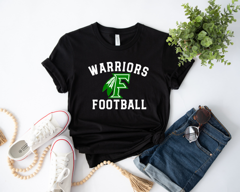 Unisex Short Sleeve Shirt - Warriors Football