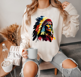 Unisex Short Sleeve T - Watercolor Indian