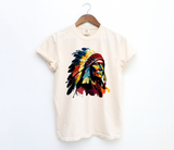 Unisex Short Sleeve T - Watercolor Indian