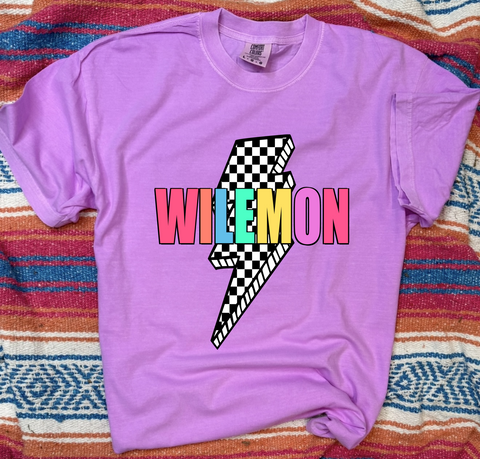Unisex Short Sleeve T - Wilemon Lightning