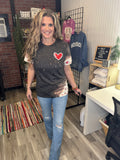 Unisex Short Sleeve T - Hearts of Love