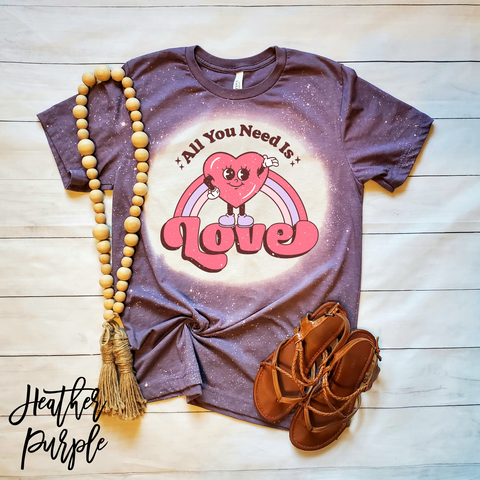 Unisex Short Sleeve T - All You Need Is Love