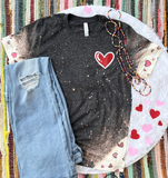Unisex Short Sleeve T - Hearts of Love