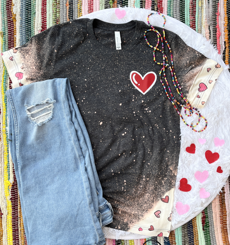 Unisex Short Sleeve T - Hearts of Love