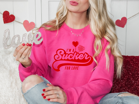 Unisex Sweatshirt - Sucker For Love