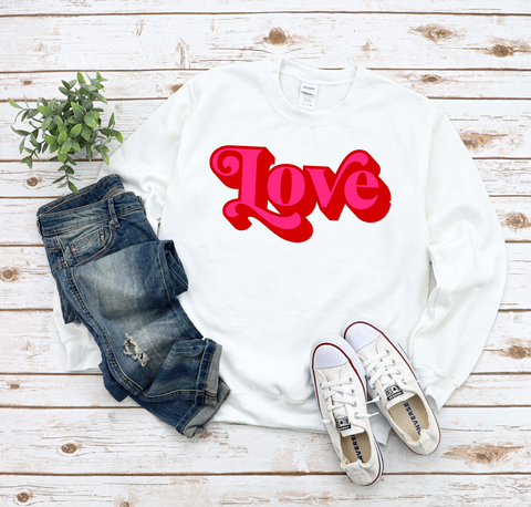 Unisex Sweatshirt - Love