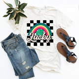 Unisex Short Sleeve - Lucky Check