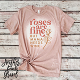 Unisex Short Sleeve T - Roses Are Fine