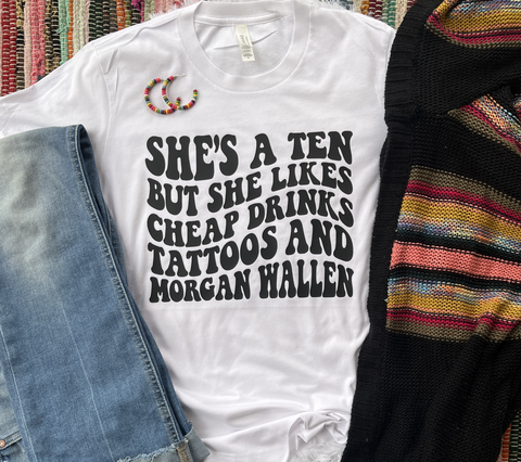 Unisex Short Sleeve T - She's A 10