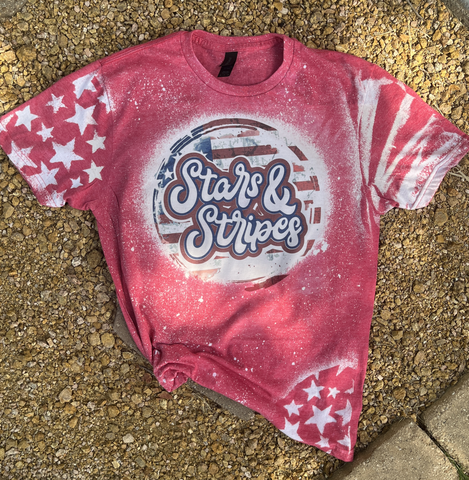 Unisex Short Sleeve T - Stars And Stripes